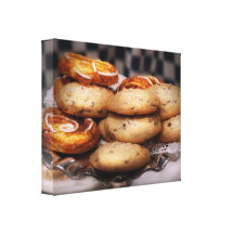 Sweet - Cookies - Cookies and Danish Gallery Wrapped Canvas