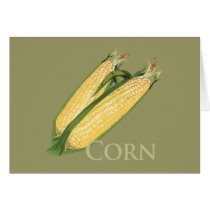 Sweet Corn Greeting Cards