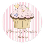 Sweet Cupcake Bakery Stickers