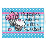 Sweet Cupcakes Note Cards