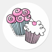 Sweet Cupcakes Sticker