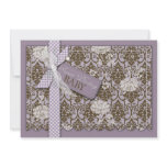 Sweet Darling Baby Invitation Card