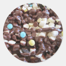 Sweet Delights Round Stickers