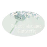 Sweet Dreams Butterfly Daisy, template stickers