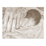 Sweet Dreams in Sepia Post Card