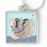 Sweet Dreams (The Angel & The Swan) (Full Colour) Keychain