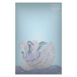 Sweet Dreams (The Angel & The Swan) Personalized Stationery