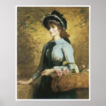 Sweet Emma Morland, 1892 Print