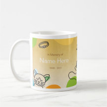 “Sweet Feline O’Mine” Pet Sympathy Mug for cat