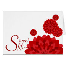 Sweet Fifteen Birth Flower Invitation-Customize Card
