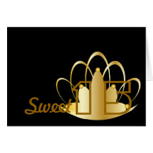Sweet Fifteen-Customize Cards