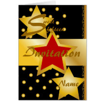 Sweet Fifteen Invitation-Customize Cards