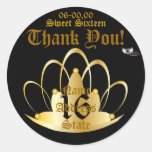 Sweet Golden Tiara Sticker-Customize