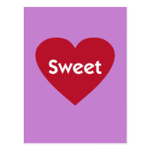 'Sweet Heart' Valentine Postcard