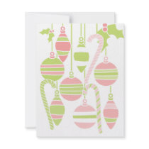 Sweet Holiday Set Personalized Invitations