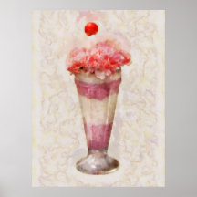 Sweet - Ice Cream - Ice Cream Float Posters