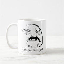 Sweet Jesus That's Good (text) Mug