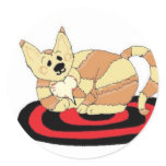 Sweet Kitty Cat Stickers