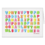 Sweet Letters cards