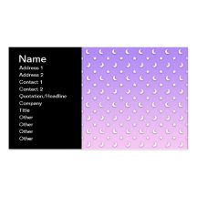 Sweet Little Stars and Moons Pattern Business Card