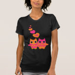 Sweet Love Owls T Shirts