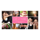 Sweet Memories Wedding Thank You Photo Cards