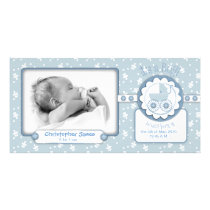 Sweet One Boy Photo Card