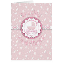 Sweet One Girl Card