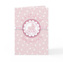 Sweet One Girl TY Card
