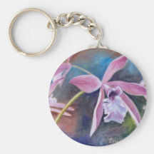 Sweet Orchid Keychain