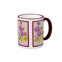 sweet pea mug