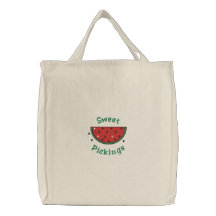 Sweet Pickings Watermelon Grocery Bags