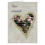 Sweet Pink Garden of Roses Card