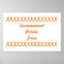 Sweet Potato Fries, the poster