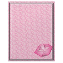 Sweet Sexy Kiss Letterhead Design