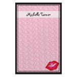 Sweet Sexy Kiss Personalized Stationery