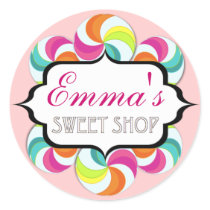 Sweet Shop Lollipop Stickers by Kelly Schwark