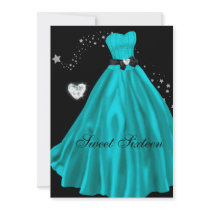 SWEET SIXTEEN 16th Birthday Party Invites