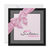 Sweet Sixteen Birthday Party invitation
