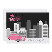 Sweet Sixteen Birthday Party Invitation