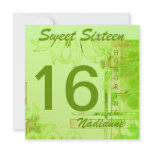 Sweet Sixteen Brezze Invitation-Cust.