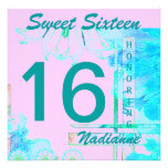 Sweet Sixteen Brezze Invitation-Cust.