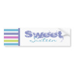 Sweet Sixteen Bumper Sticker