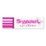 Sweet Sixteen Bumper Sticker