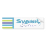 Sweet Sixteen Bumper Sticker