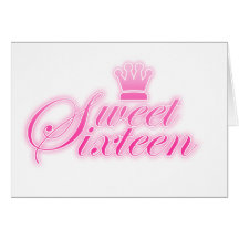 Sweet Sixteen Cards