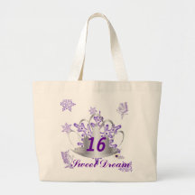 Sweet Sixteen Dream-Customize Tote Bags