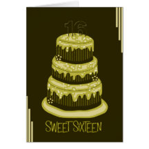 Sweet Sixteen Greeting Cards