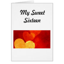Sweet Sixteen Greeting Cards
