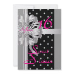 Sweet Sixteen Invitation Card-Customize